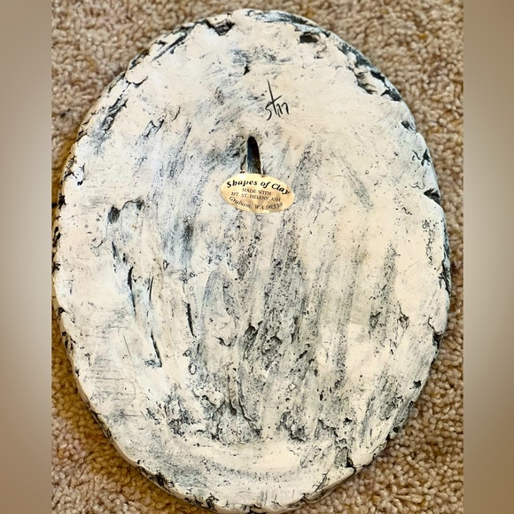 Vintage Shapes Of Clay End Of The Trail Stan Langtwait Mt St Helens Ash Indian - Picture 4 of 10